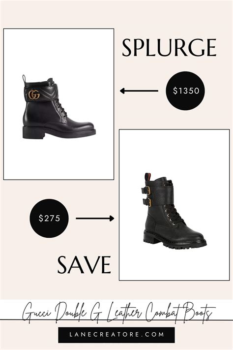 gucci combat boots dupe|gucci soho disco dupes.